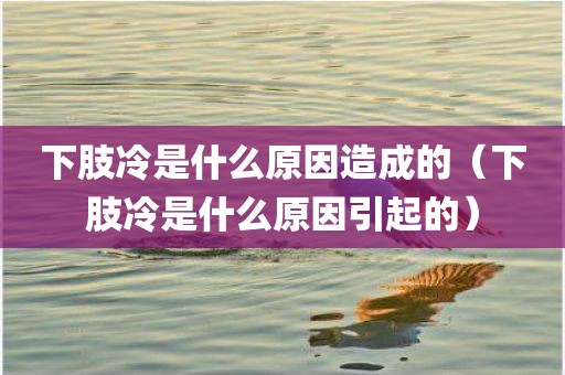 下肢冷是什么原因造成的（下肢冷是什么原因引起的）