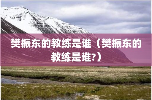 樊振东的教练是谁(樊振东的教练是谁?)