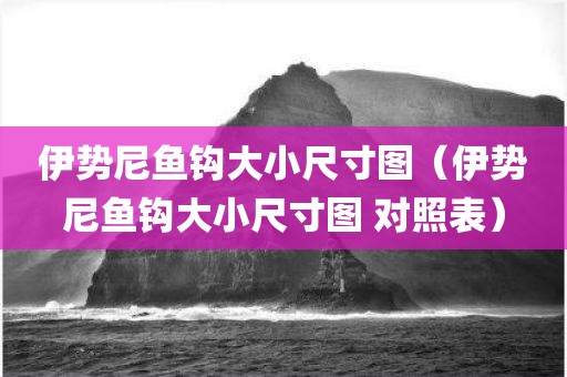 伊势尼鱼钩大小尺寸图(伊势尼鱼钩大小尺寸图 对照表) 伊势尼鱼钩大小尺寸图(伊势尼鱼钩大小尺寸图 对照表)