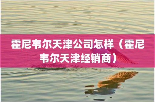 霍尼韦尔天津公司怎样（霍尼韦尔天津经销商）