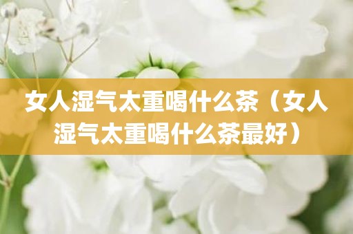 女人湿气太重喝什么茶(女人湿气太重喝什么茶最好)