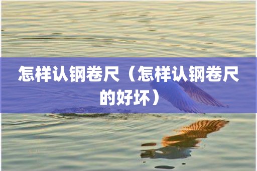 怎样认钢卷尺（怎样认钢卷尺的好坏）