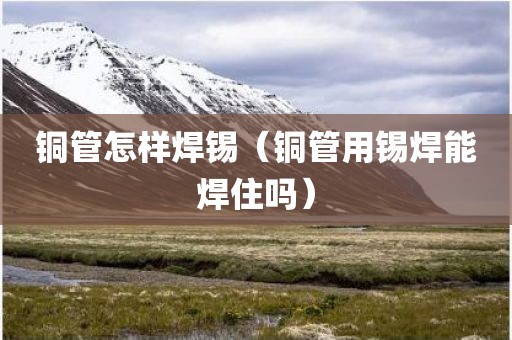 铜管怎样焊锡（铜管用锡焊能焊住吗）