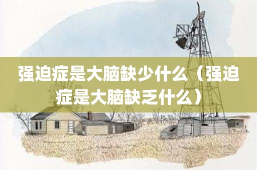 强迫症是大脑缺少什么（强迫症是大脑缺乏什么）