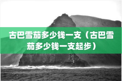 古巴雪茄多少钱一支（古巴雪茄多少钱一支起步）