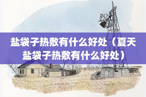 盐袋子热敷有什么好处（夏天盐袋子热敷有什么好处）