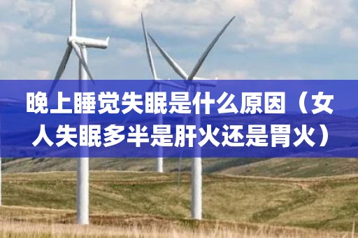 晚上睡觉失眠是什么原因（女人失眠多半是肝火还是胃火）