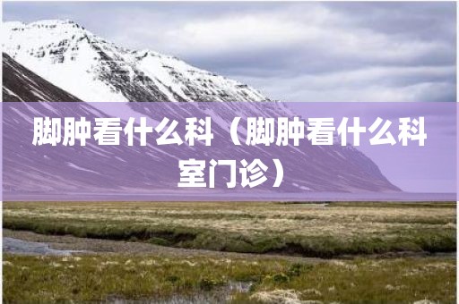 脚肿看什么科（脚肿看什么科室门诊）