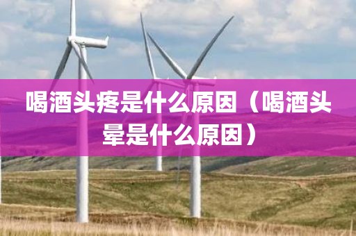 喝酒头疼是什么原因（喝酒头晕是什么原因）