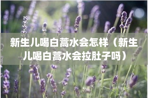 新生儿喝白蒿水会怎样（新生儿喝白蒿水会拉肚子吗）
