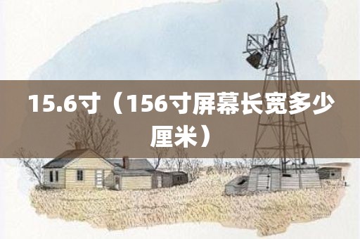 15.6寸（156寸屏幕长宽多少厘米）