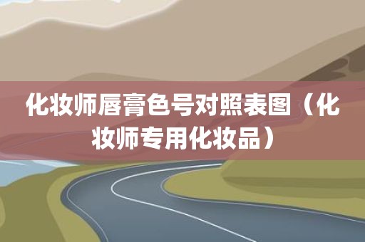 化妆师唇膏色号对照表图（化妆师专用化妆品）