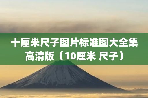 十厘米尺子图片标准图大全集高清版（10厘米 尺子）