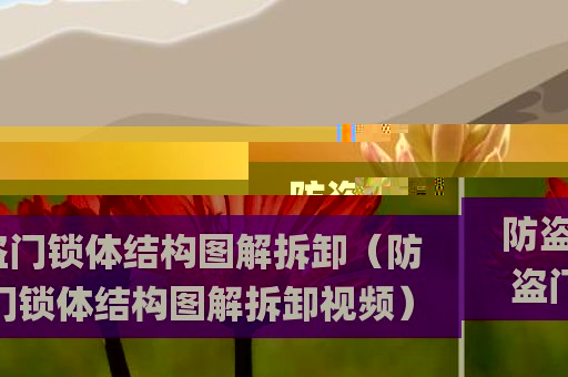 防盗门锁体结构图解拆卸（防盗门锁体结构图解拆卸视频）