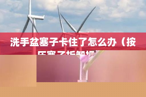 洗手盆塞子卡住了怎么办（按压塞子拆卸视频）