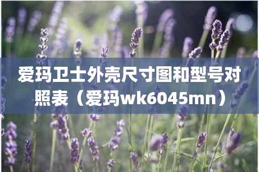 爱玛卫士外壳尺寸图和型号对照表(爱玛wk6045mn) 爱玛卫士外壳尺寸图和型号对照表(爱玛wk6045mn)