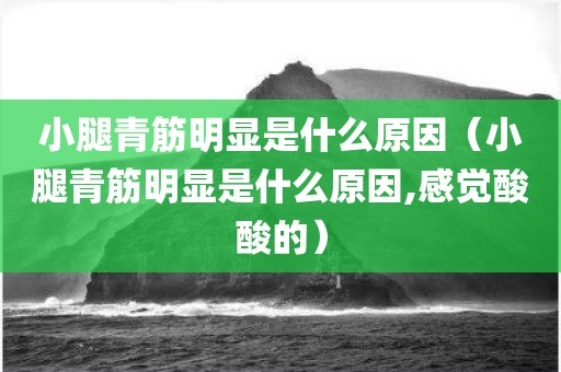 小腿青筋明显是什么原因（小腿青筋明显是什么原因,感觉酸酸的）
