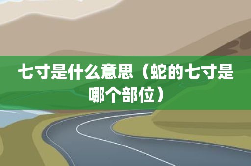 七寸是什么意思(蛇的七寸是哪个部位)