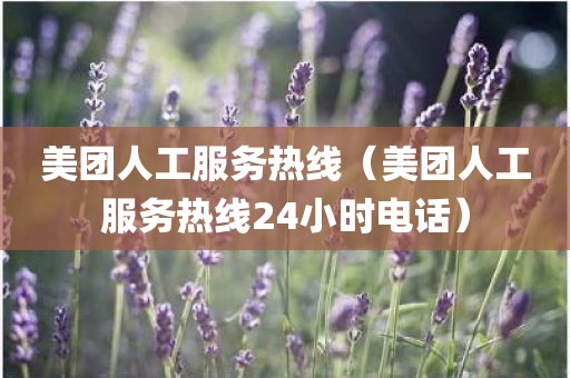 美团人工服务热线(美团人工服务热线24小时电话) 美团人工服务热线(美团人工服务热线24小时电话)