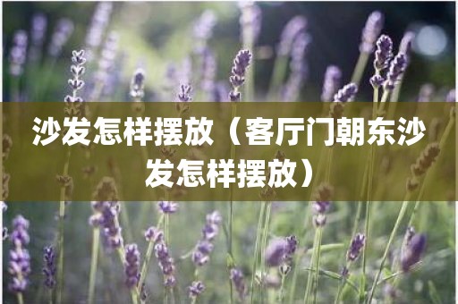 沙发怎样摆放（客厅门朝东沙发怎样摆放）