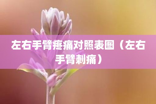 左右手臂疼痛对照表图(左右手臂刺痛) 左右手臂疼痛对照表图(左右手臂刺痛)