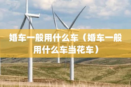 婚车一般用什么车(婚车一般用什么车当花车)