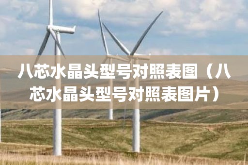 八芯水晶头型号对照表图（八芯水晶头型号对照表图片）