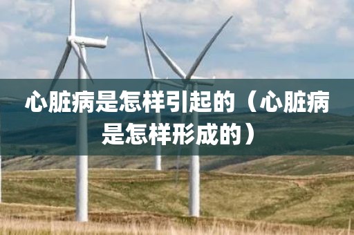 心脏病是怎样引起的（心脏病是怎样形成的）