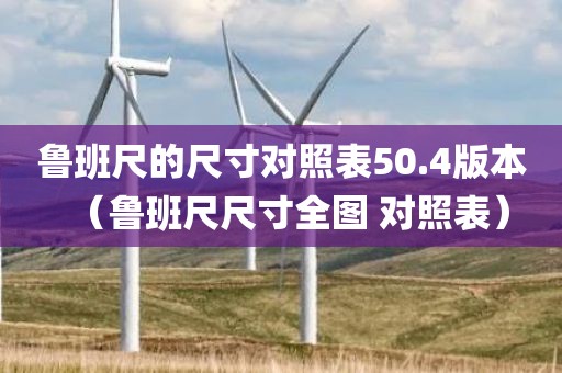 鲁班尺的尺寸对照表50.4版本（鲁班尺尺寸全图 对照表）