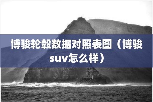 博骏轮毂数据对照表图（博骏suv怎么样）