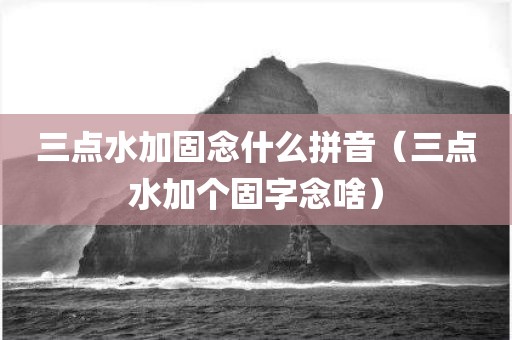 三点水加固念什么拼音（三点水加个固字念啥）
