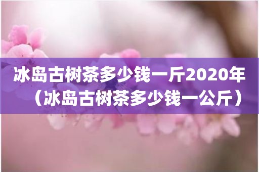 冰岛古树茶多少钱一斤2020年（冰岛古树茶多少钱一公斤）