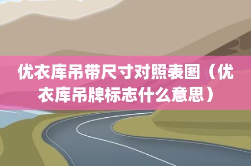 优衣库吊带尺寸对照表图（优衣库吊牌标志什么意思）