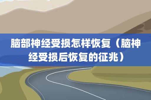 脑部神经受损怎样恢复（脑神经受损后恢复的征兆）