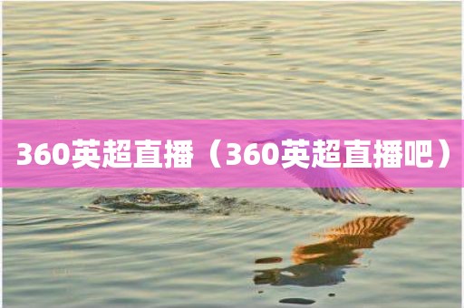 360英超直播（360英超直播吧）