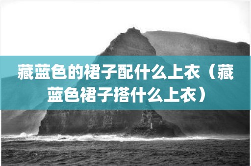 藏蓝色的裙子配什么上衣（藏蓝色裙子搭什么上衣）