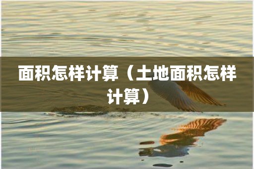 面积怎样计算（土地面积怎样计算）