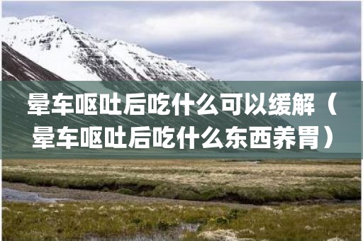 晕车呕吐后吃什么可以缓解（晕车呕吐后吃什么东西养胃）