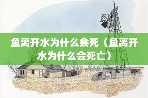 鱼离开水为什么会死（鱼离开水为什么会死亡）