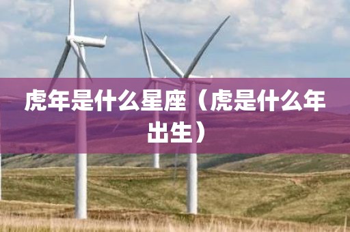 虎年是什么星座（虎是什么年出生）