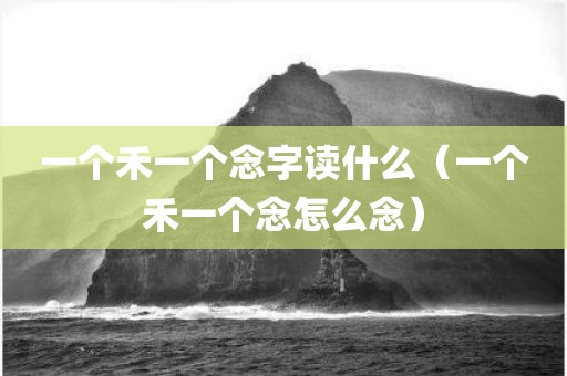 一个禾一个念字读什么（一个禾一个念怎么念）