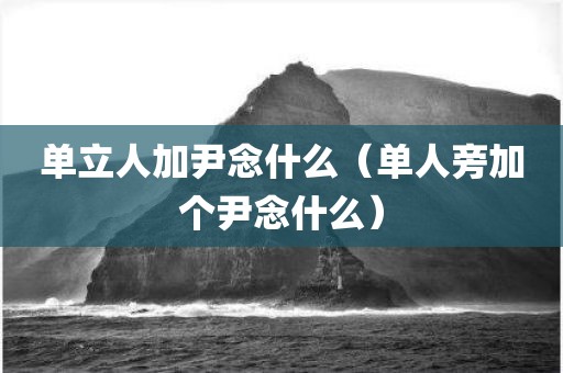 单立人加尹念什么（单人旁加个尹念什么）