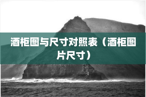 酒柜图与尺寸对照表（酒柜图片尺寸）