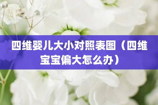 四维婴儿大小对照表图（四维宝宝偏大怎么办）