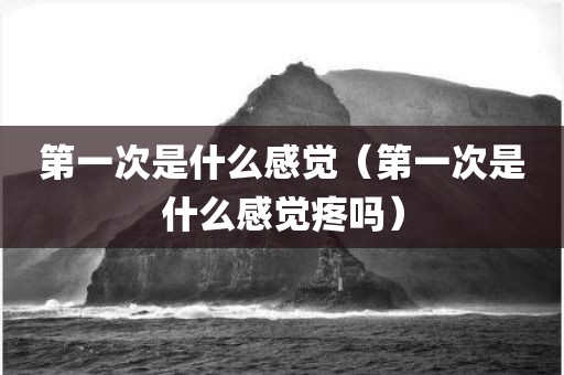 第一次是什么感觉（第一次是什么感觉疼吗）