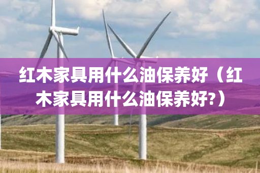 红木家具用什么油保养好（红木家具用什么油保养好?）