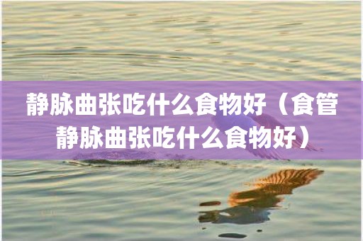 静脉曲张吃什么食物好（食管静脉曲张吃什么食物好）