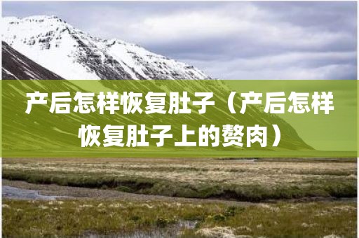 产后怎样恢复肚子（产后怎样恢复肚子上的赘肉）