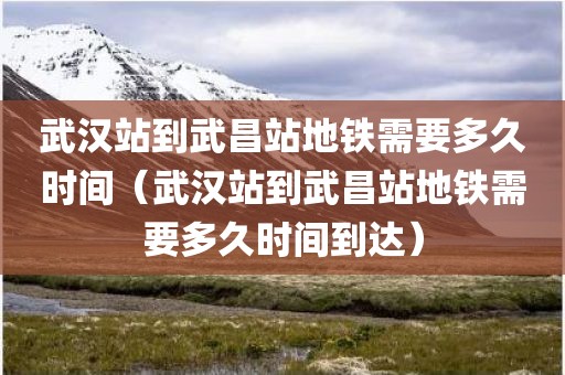 武汉站到武昌站地铁需要多久时间（武汉站到武昌站地铁需要多久时间到达）