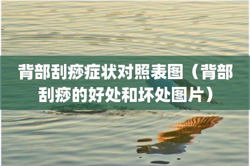 背部刮痧症状对照表图（背部刮痧的好处和坏处图片）